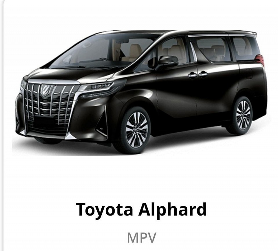 เหมารถ toyota alphard โทร0921019889