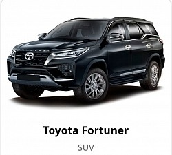 เหมารถ toyota fortuner โทร 0921019889
